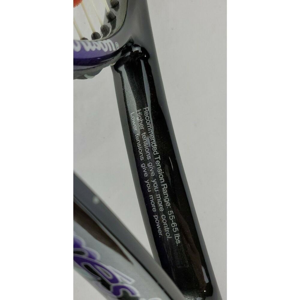 Wilson Nemesis IV SPS 7.6 Si Oversize Frame Geometry Tennis Racquet Full Cover - Picture 8 of 11